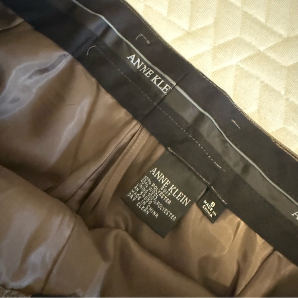 Anne Klein | Brown Wide-Leg Pants - Picture 8 of 9